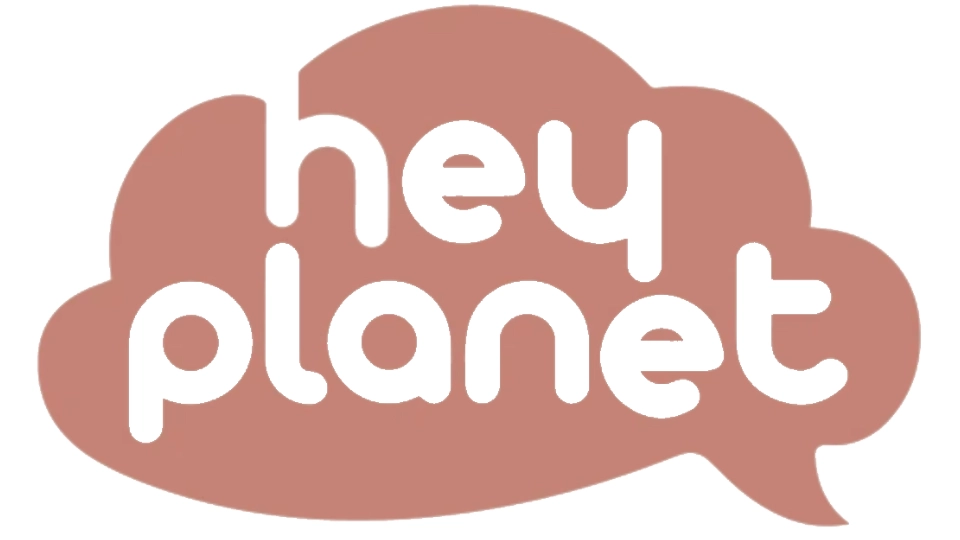 Hey planet Logo Hey planet Logo