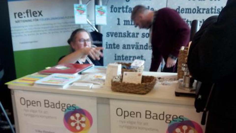 Open Badges presenteras på Internetdagarna 2016. Open Badges presenteras på Internetdagarna 2016.