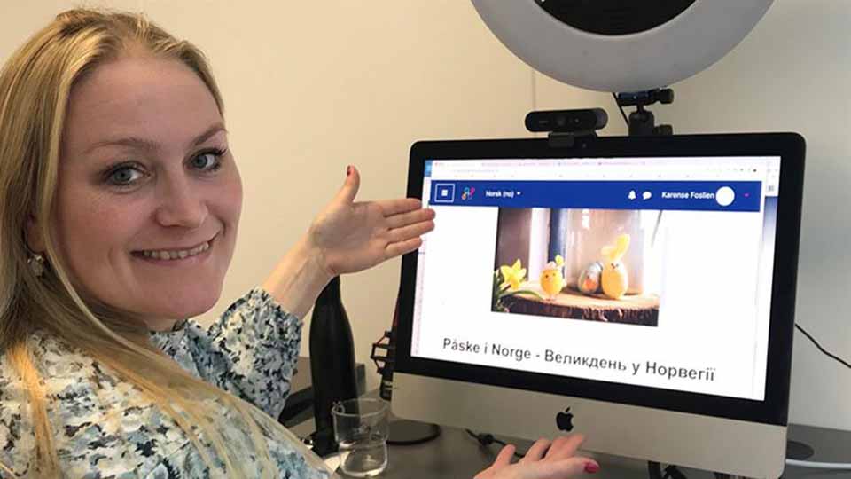 Nettskole tilbyr gratis norskkurs for ukrainske flyktninger Nettskole tilbyr gratis norskkurs for ukrainske flyktninger