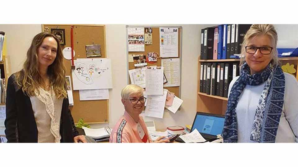 Annette Aass Vågmo, Lene Swang Unnerud og Sissel Braaten Annette Aass Vågmo, Lene Swang Unnerud og Sissel Braaten