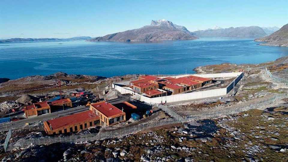 Den nye anstalt i Nuuk Den nye anstalt i Nuuk