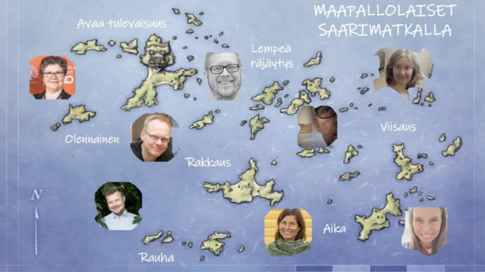 Maapallolaiset saaristomatkalla Maapallolaiset saaristomatkalla