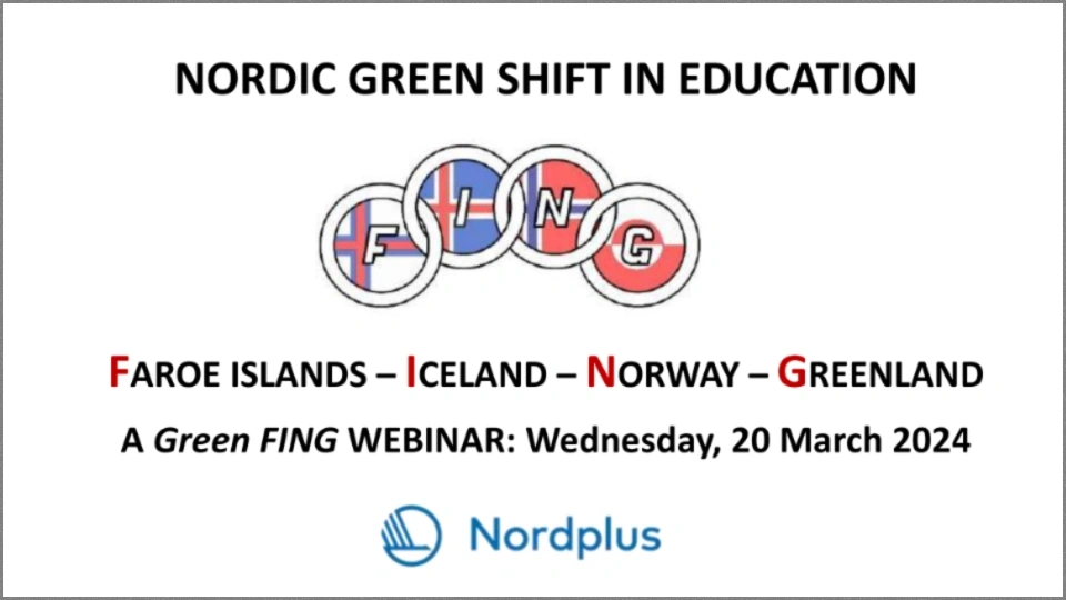 A Green FING WEBINAR