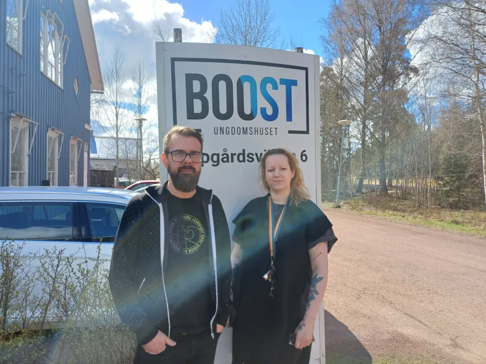 Thomas Mattsson och Janette Ekström
