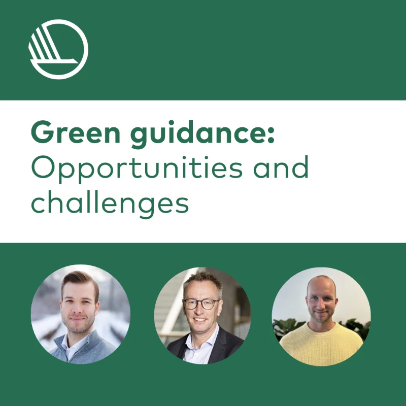 Podcast: Opportunities and challenges in green guidance